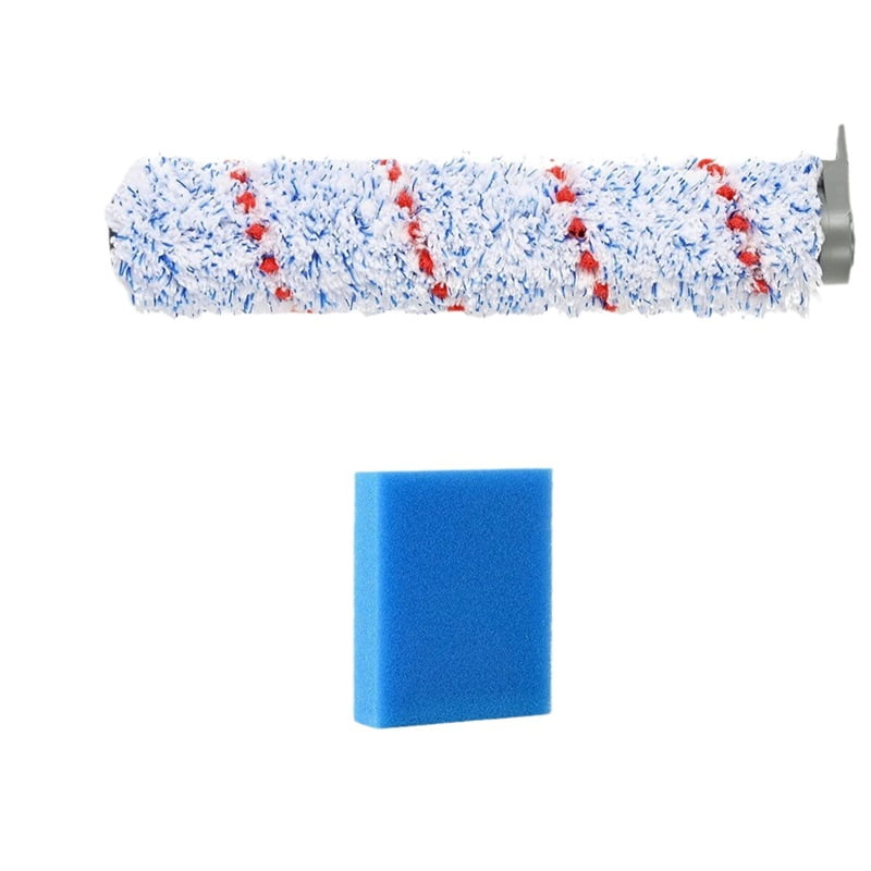Compatible with TINECO floor sweeper HF10E-01 series replacement parts, including roller brush, filter cotton, and cleaning brush set