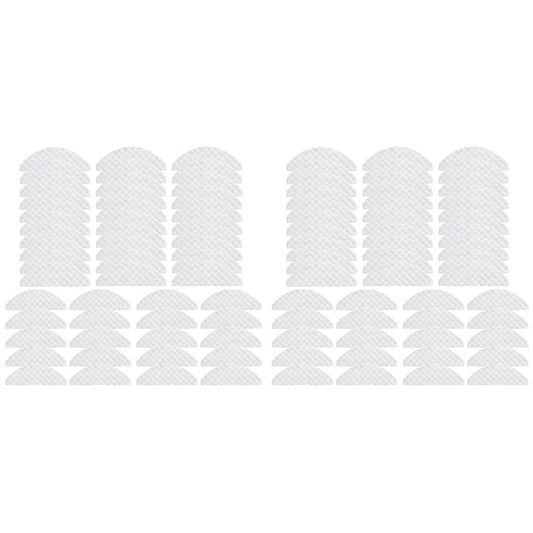 100Pcs Mops Cloths Disposable Wipes Parts Accessories for EVE Plus Robot Cleaner Sweeper,100 x Disposable mop cloth,White