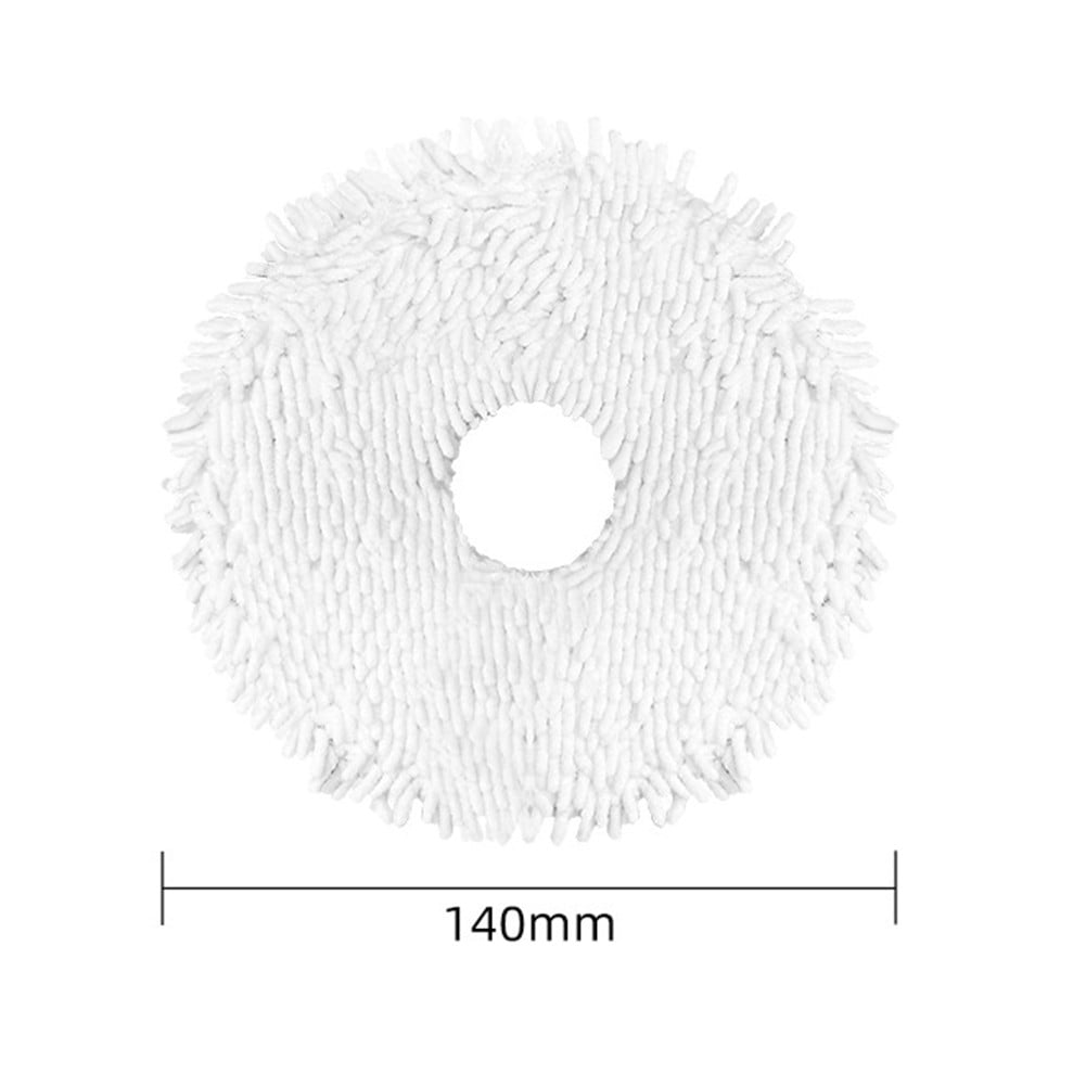 4/10 Packs Mop Cloth Kits For Midea V12 Vacuum Cleaner Replacement Spare Parts Accessories Mop Cloth Rags Sweeper Cleaning Tools 10 PACK