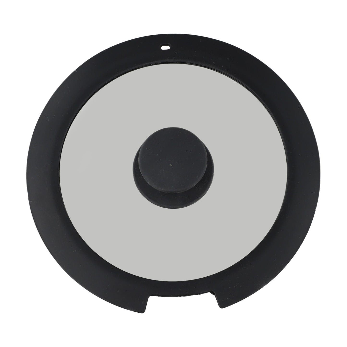 Sleek Black White Silicone Lids Available in Size Range of 18cm to 26cm B 20CM A 20CM