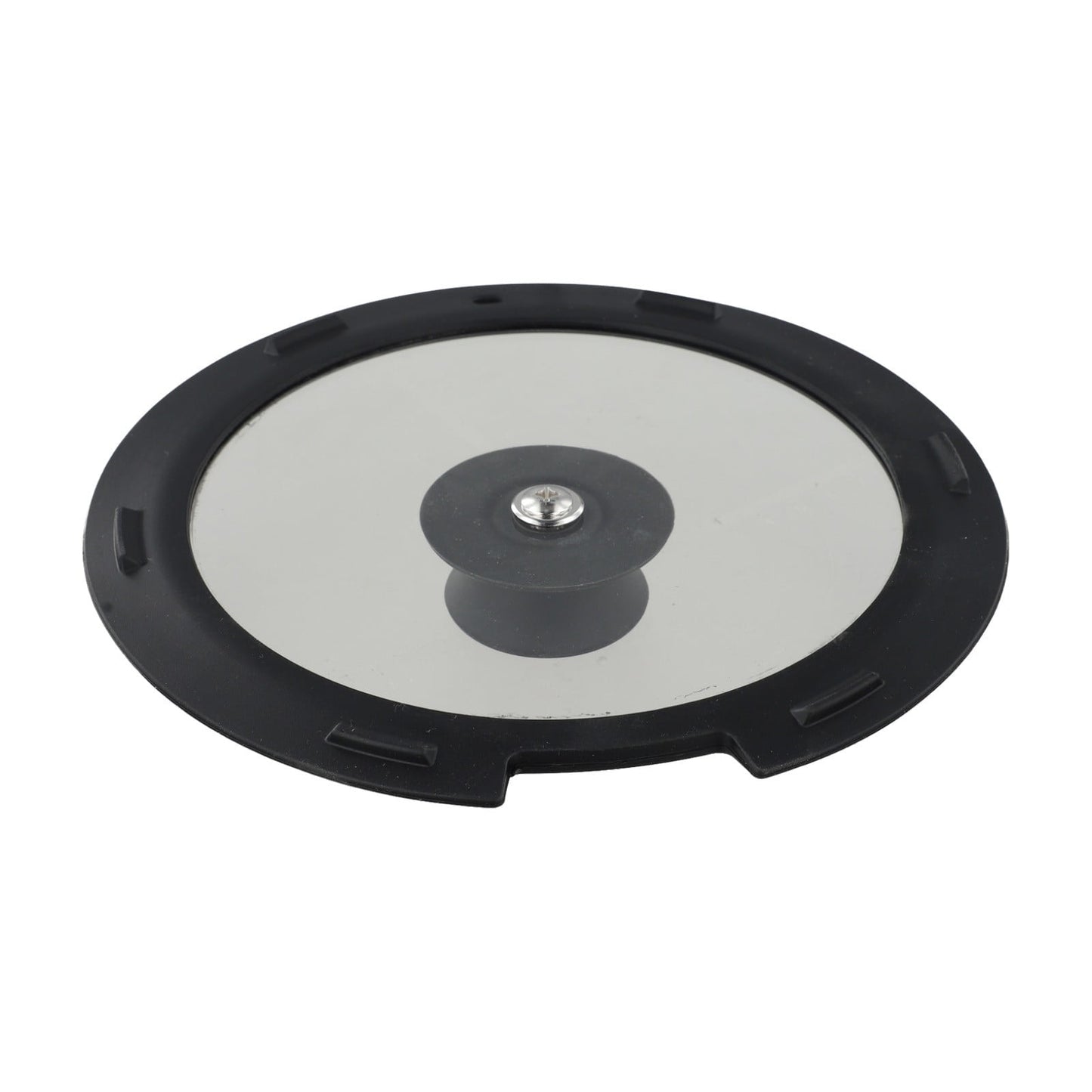 Sleek Black White Silicone Lids Available in Size Range of 18cm to 26cm B 20CM A 20CM