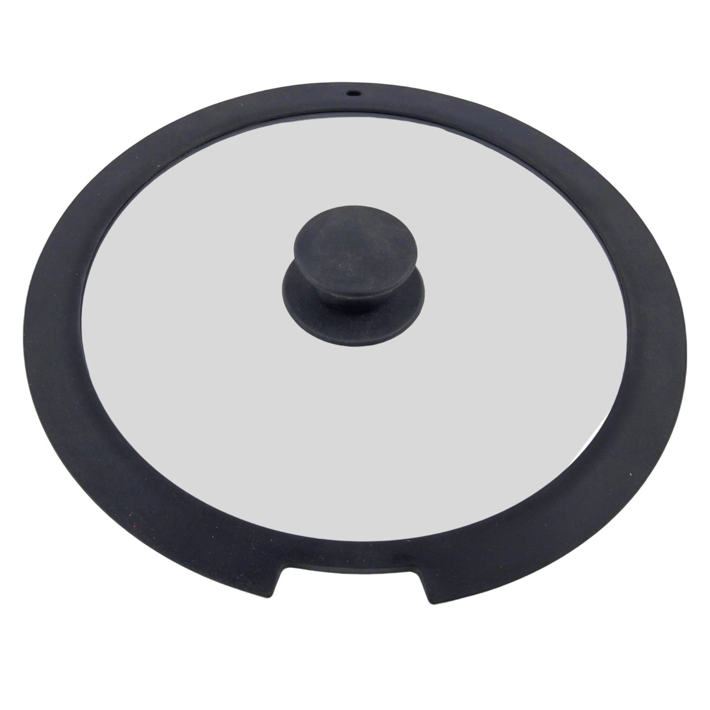 Sleek Black White Silicone Lids Available in Size Range of 18cm to 26cm B 20CM A 26CM