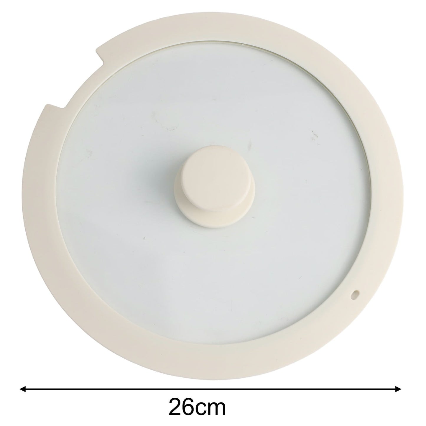 Sleek Black White Silicone Lids Available in Size Range of 18cm to 26cm B 20CM B 26CM