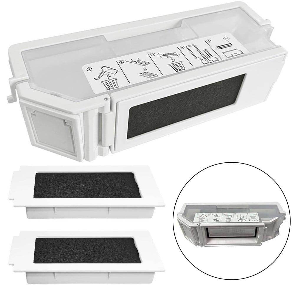 Efficient Dust Collection Dustbin with Filter Compatible with For Ecovacs T30 PRO For OMNI T30 and T30S Robot Vacuums