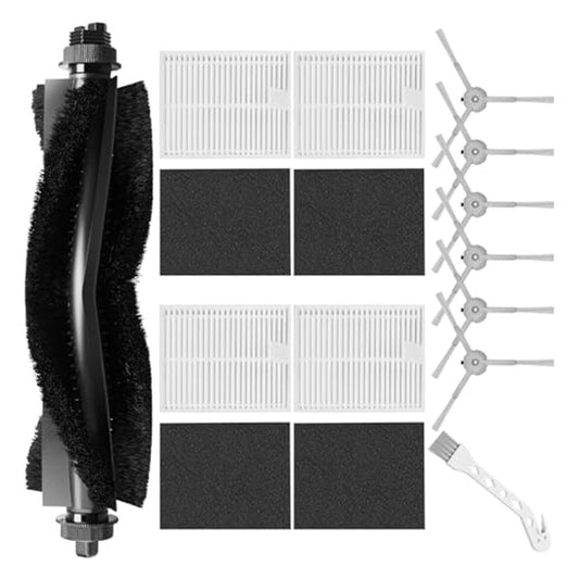 Roller Side Brushes Filters For Eufy L60/L50 Robot Vacuum Cleaner Spare Replacement Kit Side Brushes Filters Roller Brush