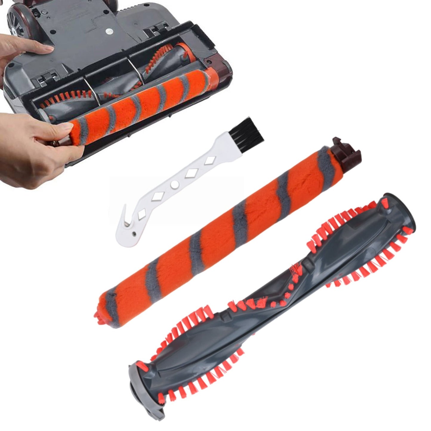 Main Brush Roller Brush Small Brush Kit For Shark For DuoClean NV800/UV810/HV380/HV382 NV800/UV810/HV380/HV382