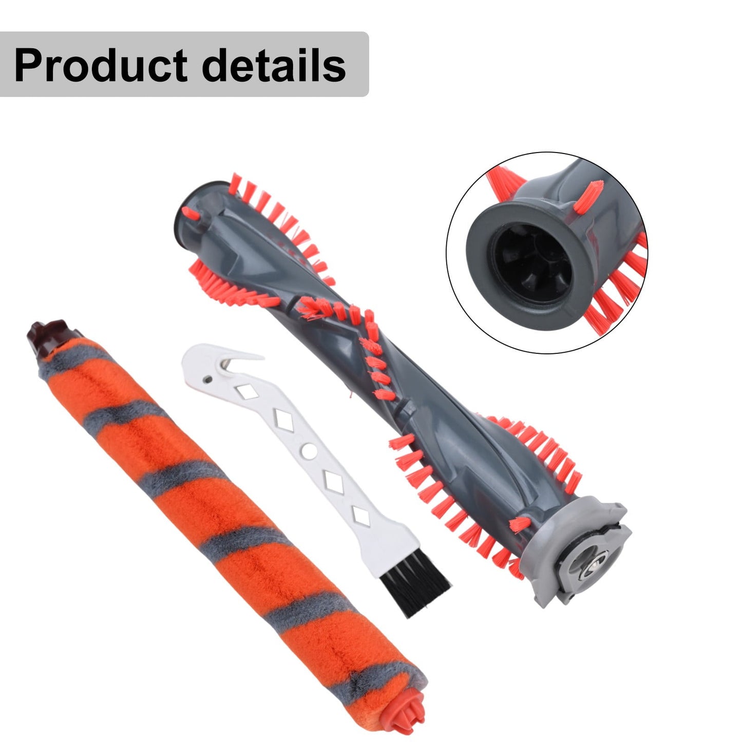 Main Brush Roller Brush Small Brush Kit For Shark For DuoClean NV800/UV810/HV380/HV382 NV800/UV810/HV380/HV382