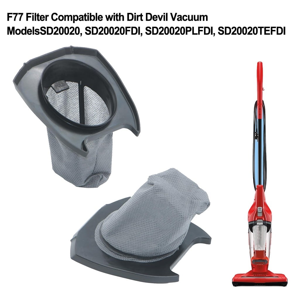 Luolandi 2/4pcs Filters For Dirt Devil Vibe 3 In 1 Bagless Stick Vacuum Cleaner 440003993 Home Cleaning Replacement Accessories
