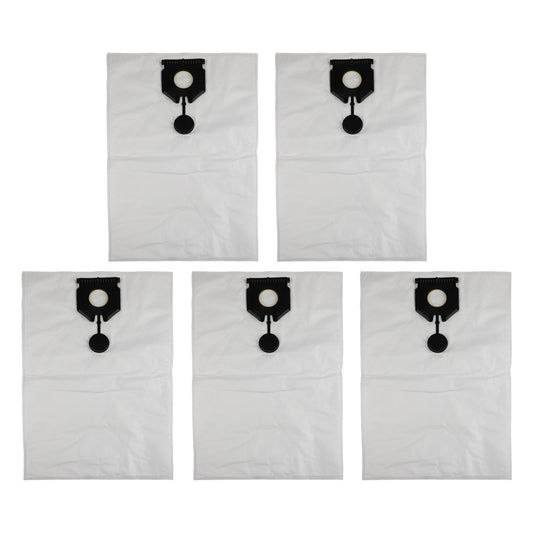 5PCS Vacuum Cleaner Bags Mproved Cleaning Efficiency Replacement For Karcher NT 40/1, NT 50/1 Tact 2.889-155.0 Vacuum Cleaner