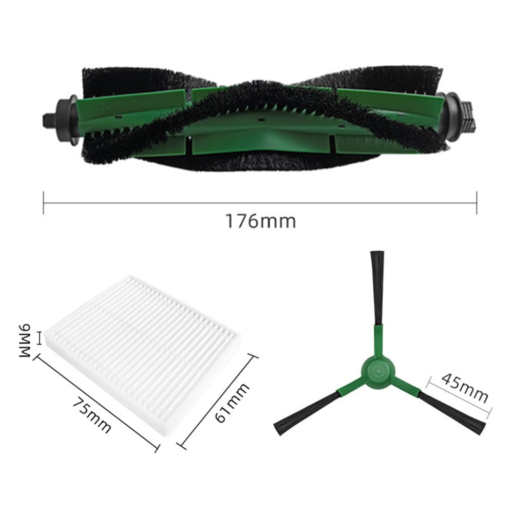 Replacement Kit For Roomba 105 For Combo With Roller Brush Side Brush Filter Household Supplies Cleaning Vacuum Parts B