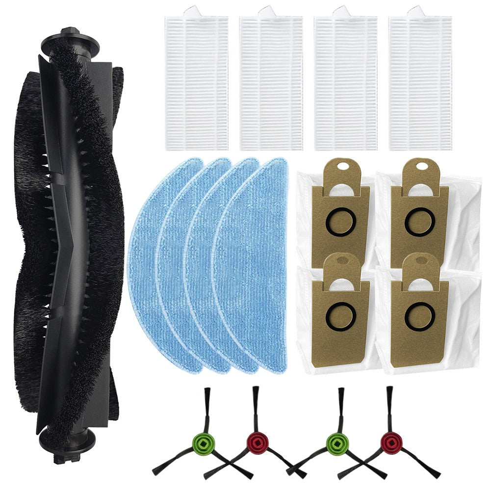 Main Side Brush Filter Mop Cloth Dust Bag Kit for Lydsto R5/R5D Accessory Set