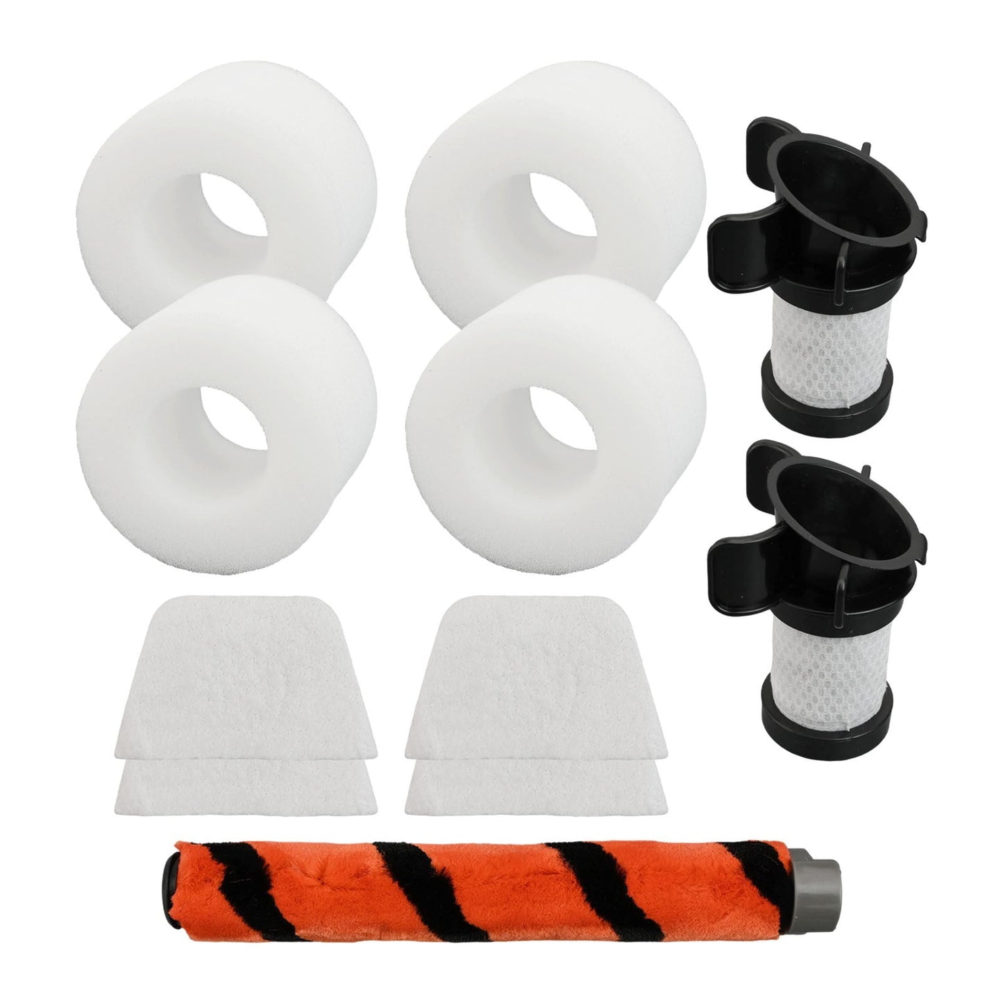 Cleaning Performance Enhanced with Replacement Brush Rollers for Shark For DuoClean Vacuum Models Like If250 & More