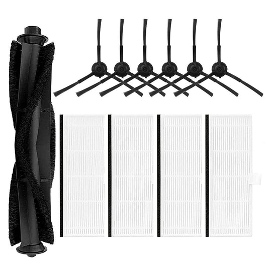 Filter Side Brush Roller Brush For IHome Self Empty Robot Vacuum Cleaner IHRV6 IHRV14 Home Appliance Parts \ufeffhousehold Cleaning A