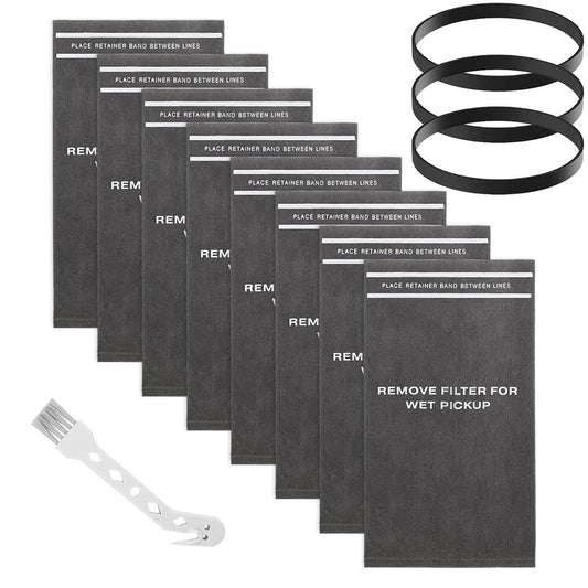 8-Pack Vacuum Cleaner Replacement Accessories For Craftsman 9-38737 Dust Filter Bags For 2-2.5 Gallon For Shop Vacs Vacuum Clean
