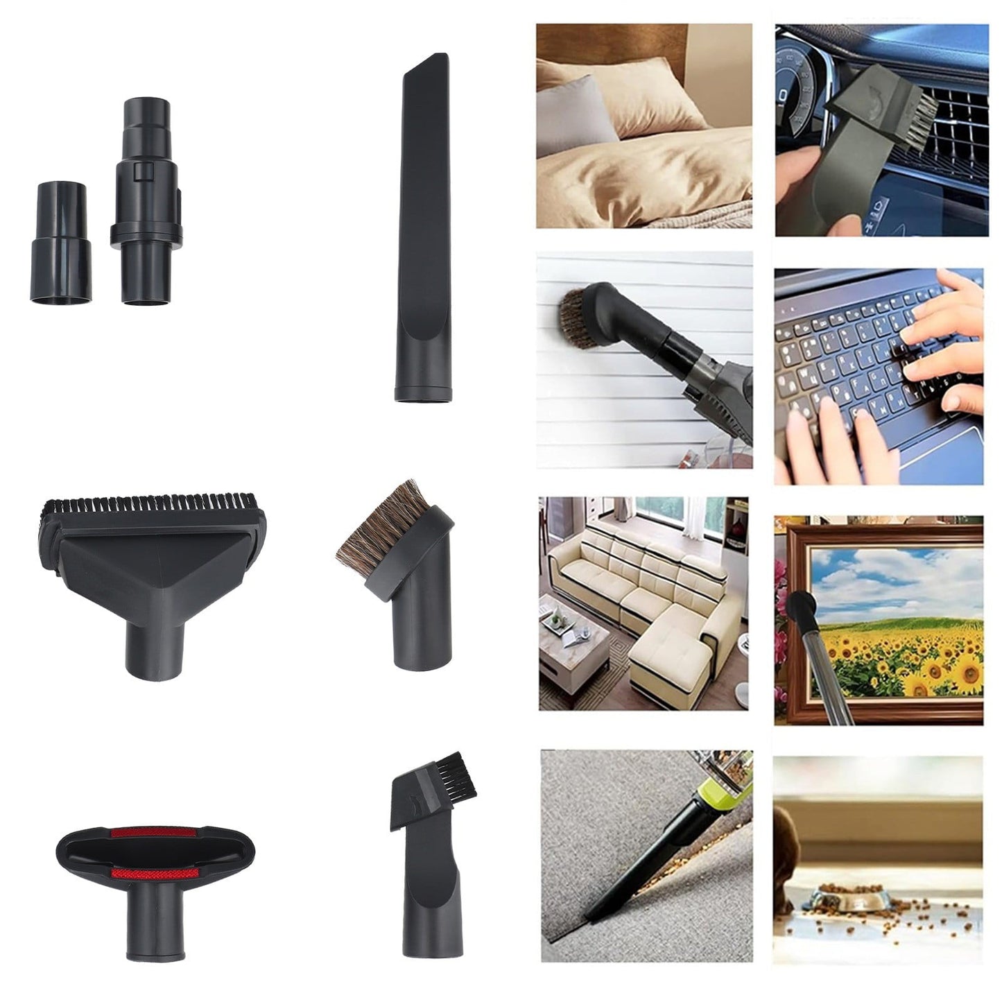 Vacuum Tool Kit Designed for Shark Navigator For Rotator and Rocket Vacuums