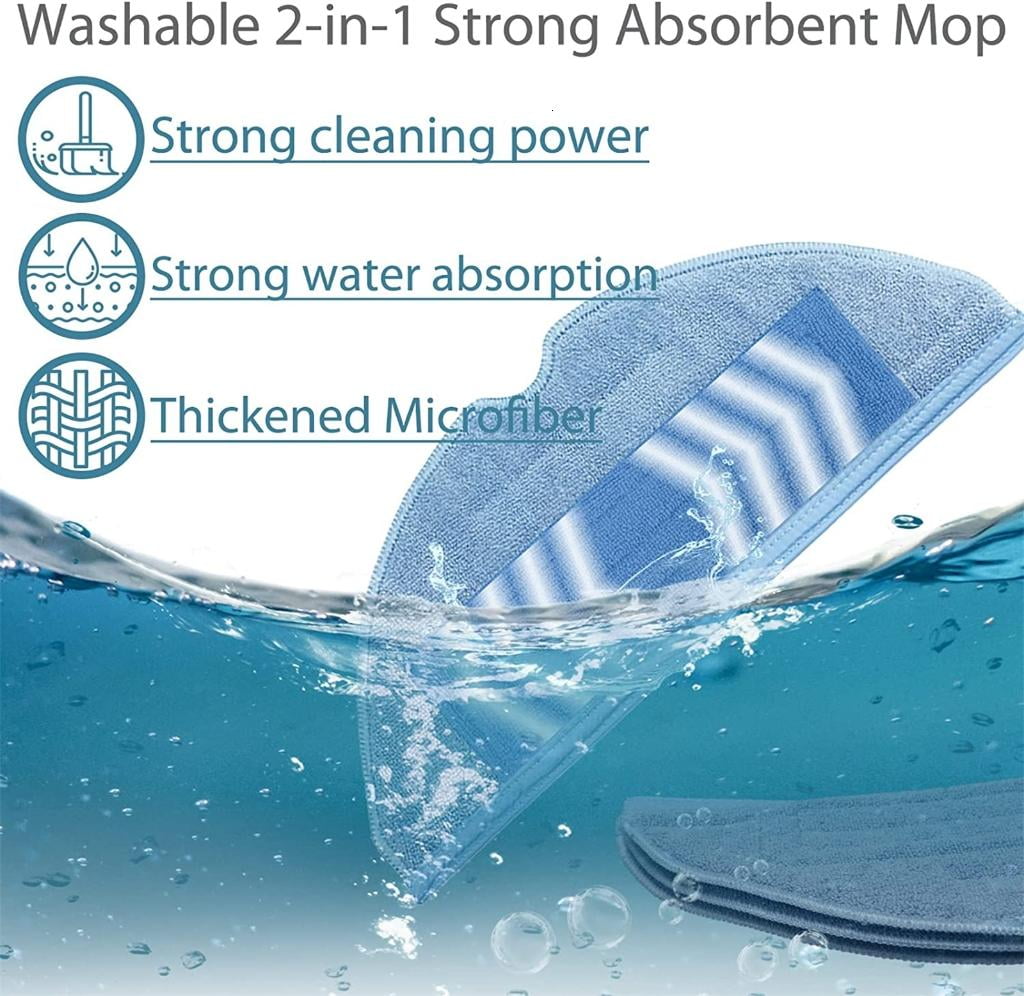 Robot Replacement Sweeper Tools Mop Pad Replacement Part Filters for Roborock S7