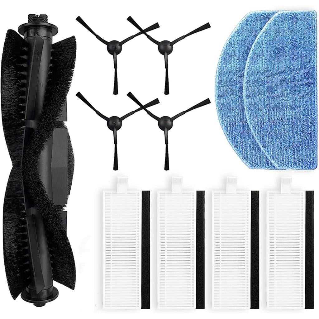 Sweeper HEPA Filter Vacuum Roller Brush Side Brush Mopping Pads Replacement for G8000 G8000Pro Sweeping Robot