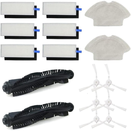 Side Brush Robot Vacuum Accessory Robot Replacement Sweeper Tools Mop Pad Replacement Part Filter for 360