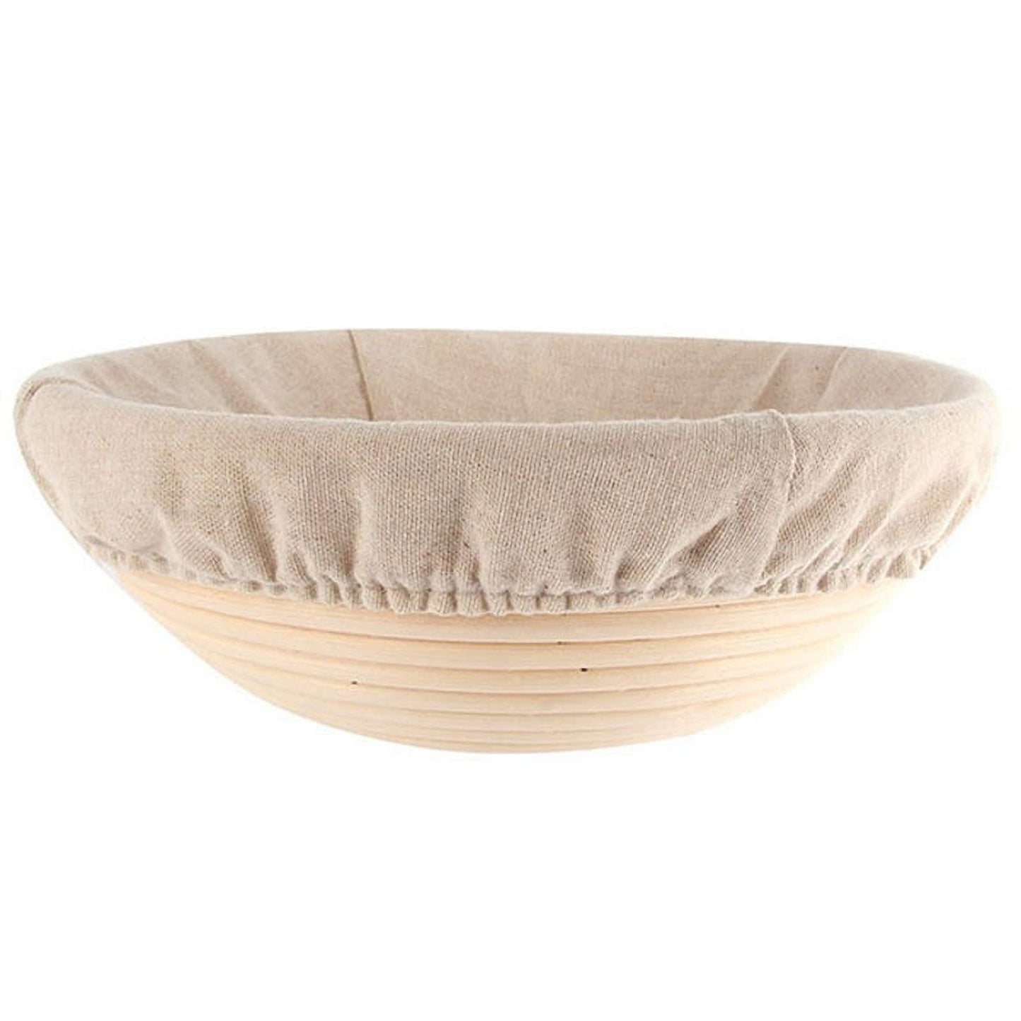 Lierteer Rattan Basket Bread Banneton Brotform Dough Proofing Proving Rattan Multi-Sizes 17*12*6 cm