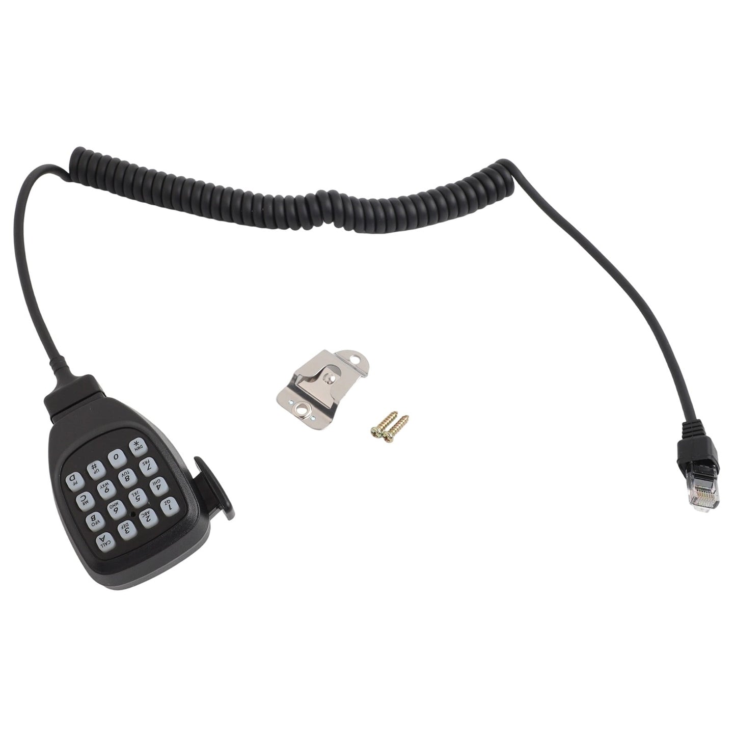 Mc-59 Microphone For Kenwood Tm-271A, Tm-281A, Tm471A, Tm-D710A, And Tm-V71A Mobile Intercoms, Large-Format Microphone Tools As Shown