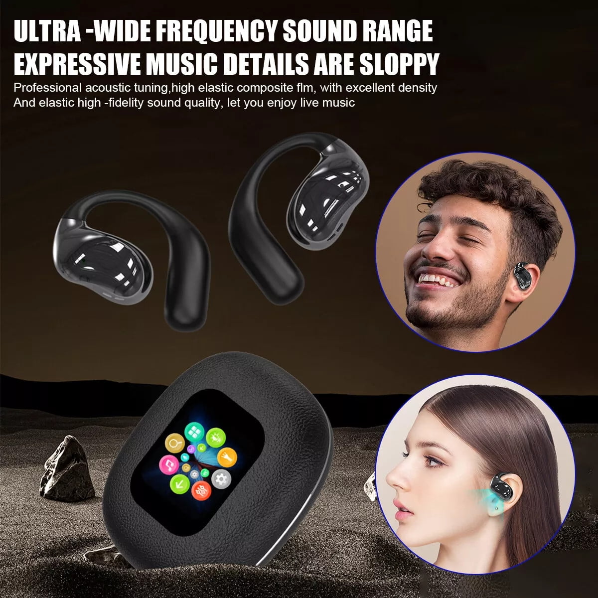 Ai Translating Ear Buds, Wireless Bluetooth Translation Earbuds Real Time Language Translator,144 Languages Translation Earbuds, Translation Headphones Unleash Seamless Conversations B
