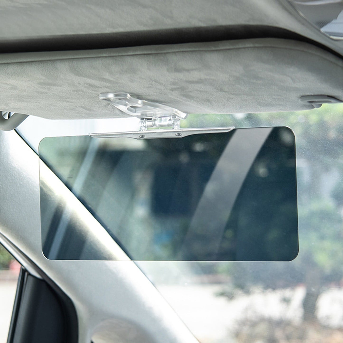 Sun Visor Extender for Cars - Universal Car Visor Extension, UV400 Sun Blocker, Anti-Glare Visor Clip, 11.8x5.12in, Adjustable Car Sun Visor for Driving Safety, Fits All Cars and SUVs - Black