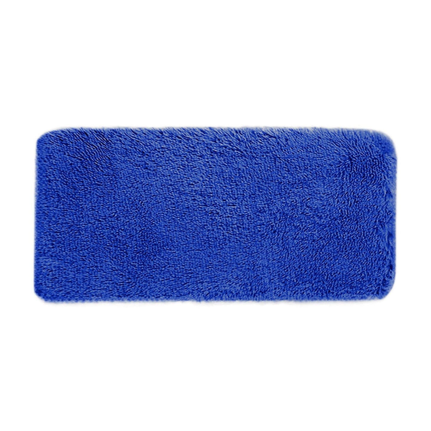 Washable Runner Rug for Bedroom Living Room Rug - 40 x 15.7 Inch Bath Mats Red Soft Fluffy Hallway Runner Rug, Non-Slip Indoor Carpet for Kitchen Laundary Room Decor Entryway Bathroom Blue