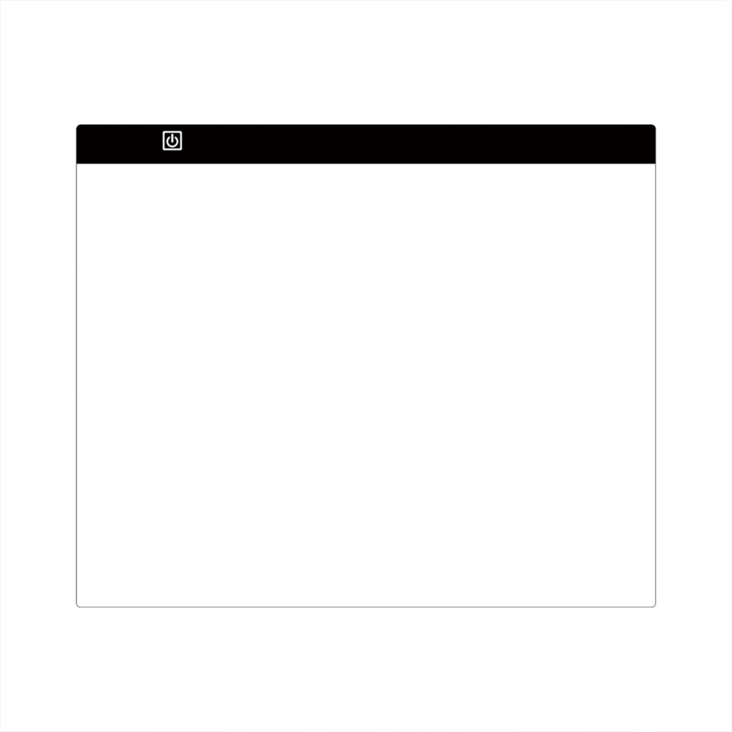 Portable A3 LED Tracing Light Box - 15.75x13.2 Inch Slim Light Pad with USB Power, Adjustable Brightness for Artists, Sketching, Animation & Design C