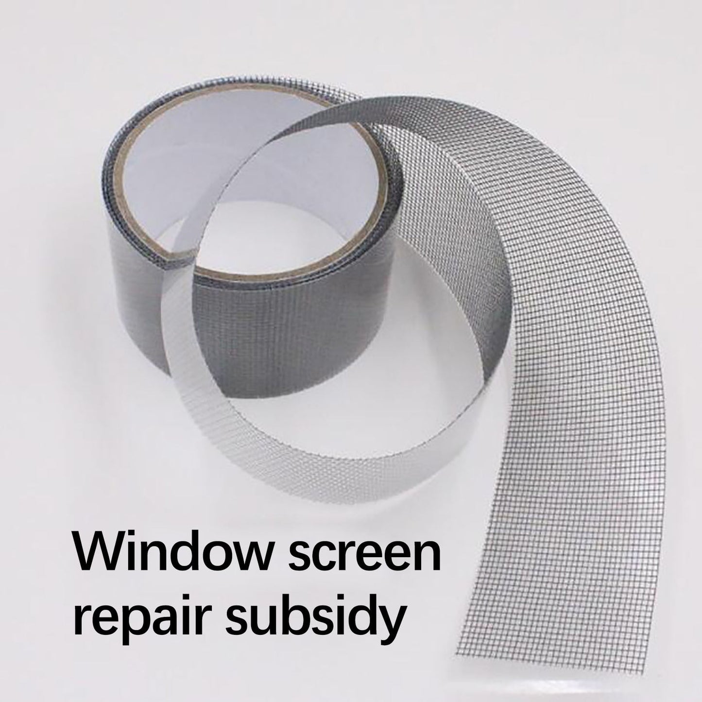Self-Adhesive Window and Door Screen Repair Tape, Anti-Insect Fly Mosquito Net Patch, 2"x78.74" for Window and Door Screen Fix, Easy to Use, Long-Lasting, Fiberglass Screen Repair Sticker Gray