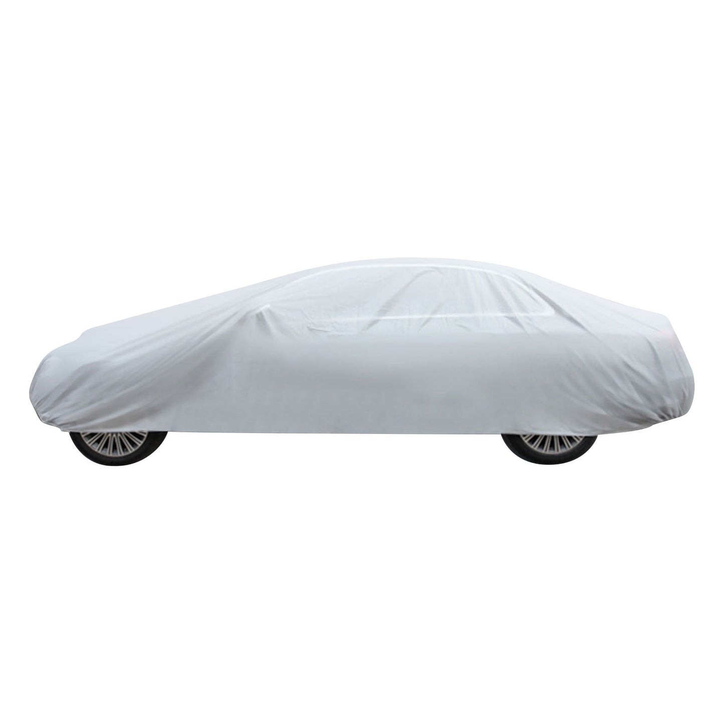 Car Cover Universal Fit - Lightweight All-Weather Protection Water & Scratch Resistant Fabric for Cars Trucks SUVs S