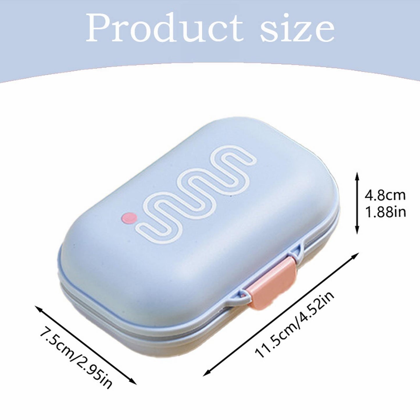 Travel Soap Case, Waterproof Portable Container with Ventilated Lid, Cute Bath Accessory for Hotels, Gym, Compact Toiletry Storage Solution Blue 4.52x2.95x1.88' 4.52" x 2.95" x 1.88" Yellow