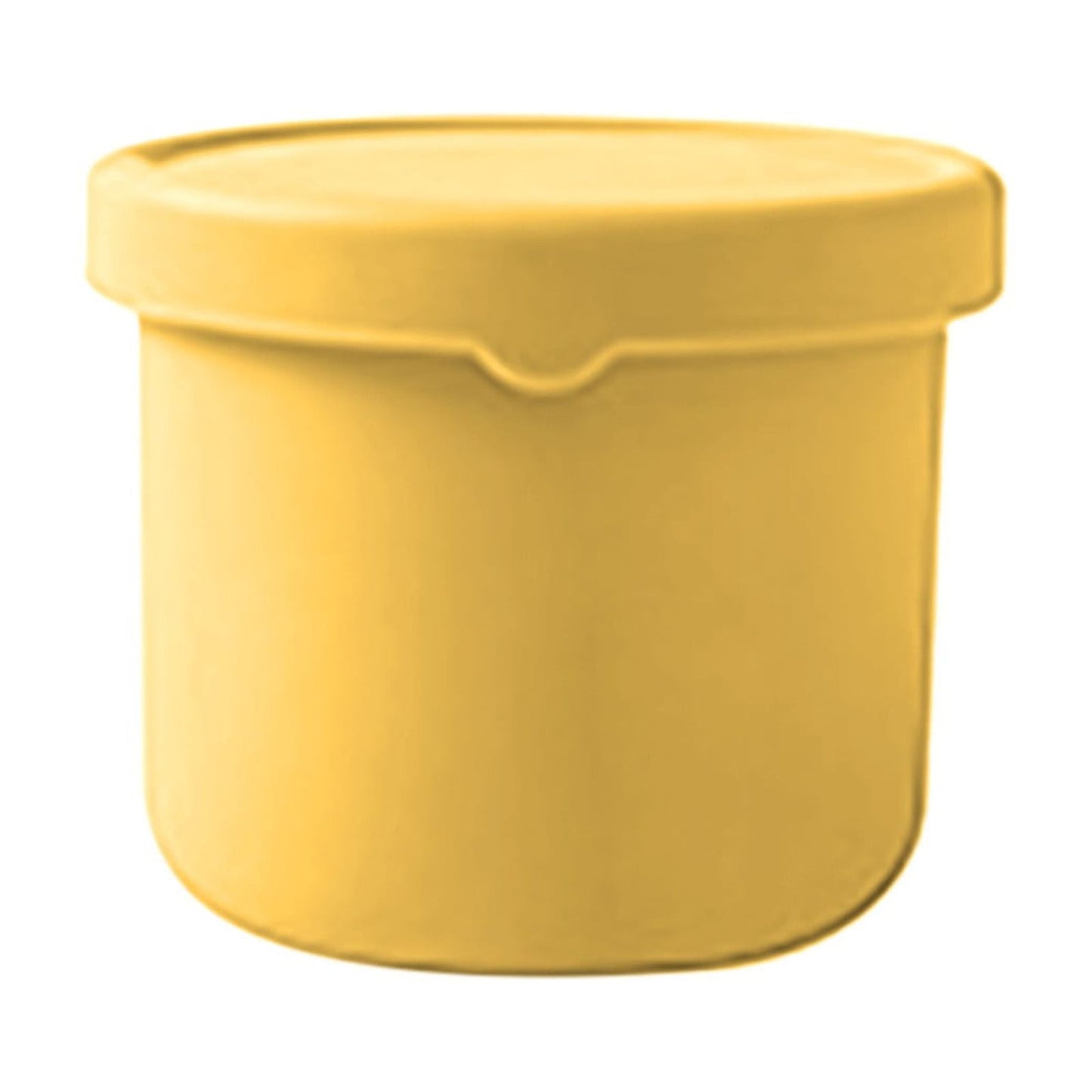 CGZQFEI Silicone Food Containers for Kids, Reusable Baby Snack Fruits Container with Lids, Leak Proof Silicone Food Storage Containers Kids Small Lunch Box BPA Free for Daycare School Travel Yellow1