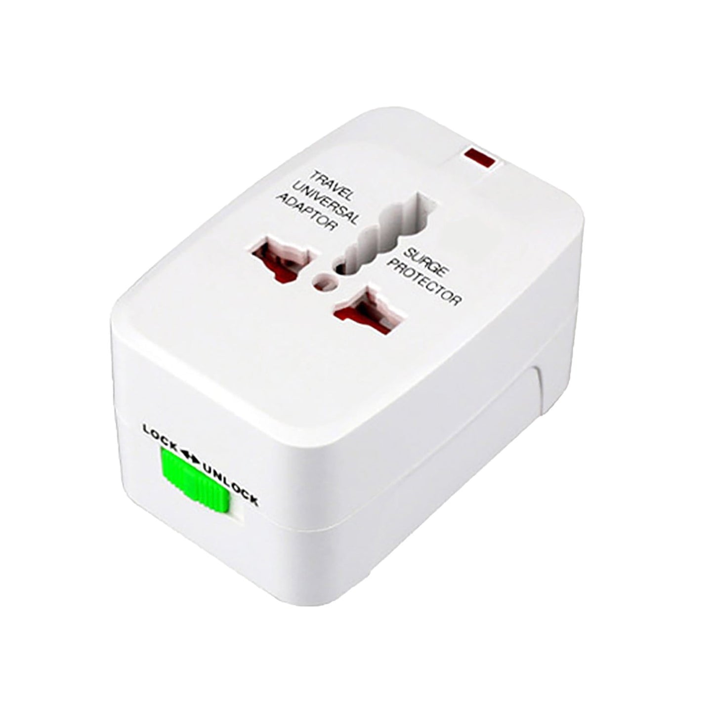 World Power Plug Adapter, 4 in 1 Universal International All in One Travel Adaptor, Portable Wall Charger Converter, Wall AC Power Plug Adapter for USA EU AUS Cell Phone Laptop