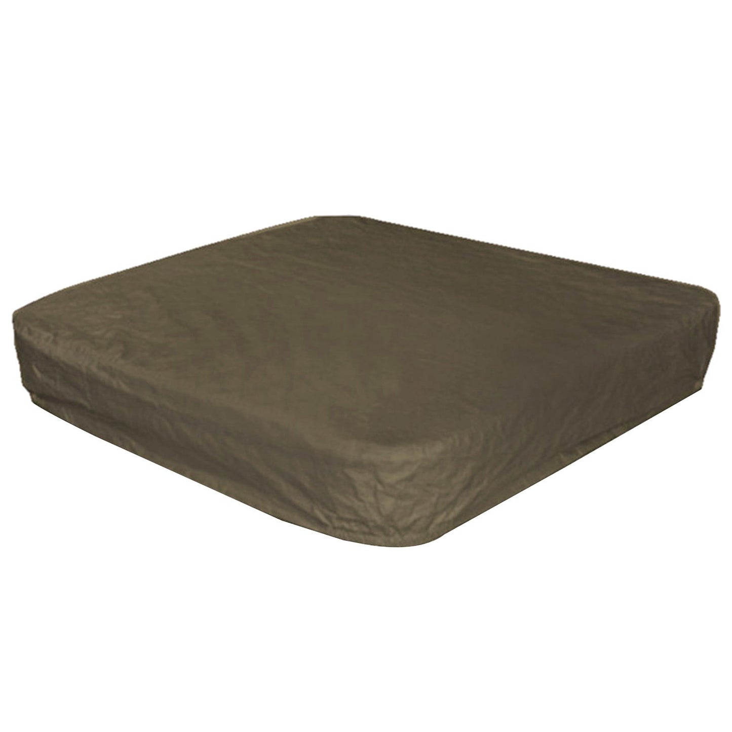 Square Hot Tub Cover - Outdoor Heavy Duty Protector for Patio Spas and Swimming Pools | Hard Covers For Hot Tub Waterproof Dust Cover for Hot Tubs, Jacuzzis, and Outdoor(Black -89.76x11.81") Coffee -84.64x11.81"