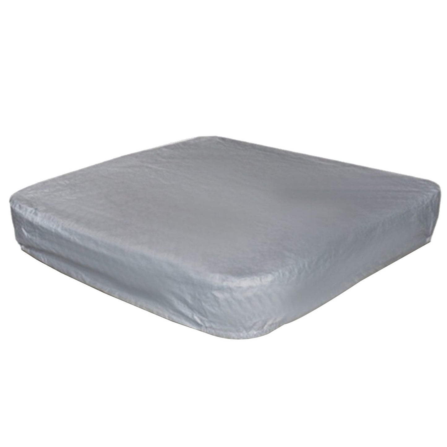 Square Hot Tub Cover - Outdoor Heavy Duty Protector for Patio Spas and Swimming Pools | Hard Covers For Hot Tub Waterproof Dust Cover for Hot Tubs, Jacuzzis, and Outdoor(Black -89.76x11.81") Gray