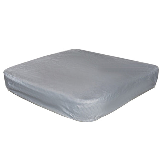 Square Hot Tub Cover - Outdoor Heavy Duty Protector for Patio Spas and Swimming Pools | Hard Covers For Hot Tub Waterproof Dust Cover for Hot Tubs, Jacuzzis, and Outdoor(Black -89.76x11.81") Gray