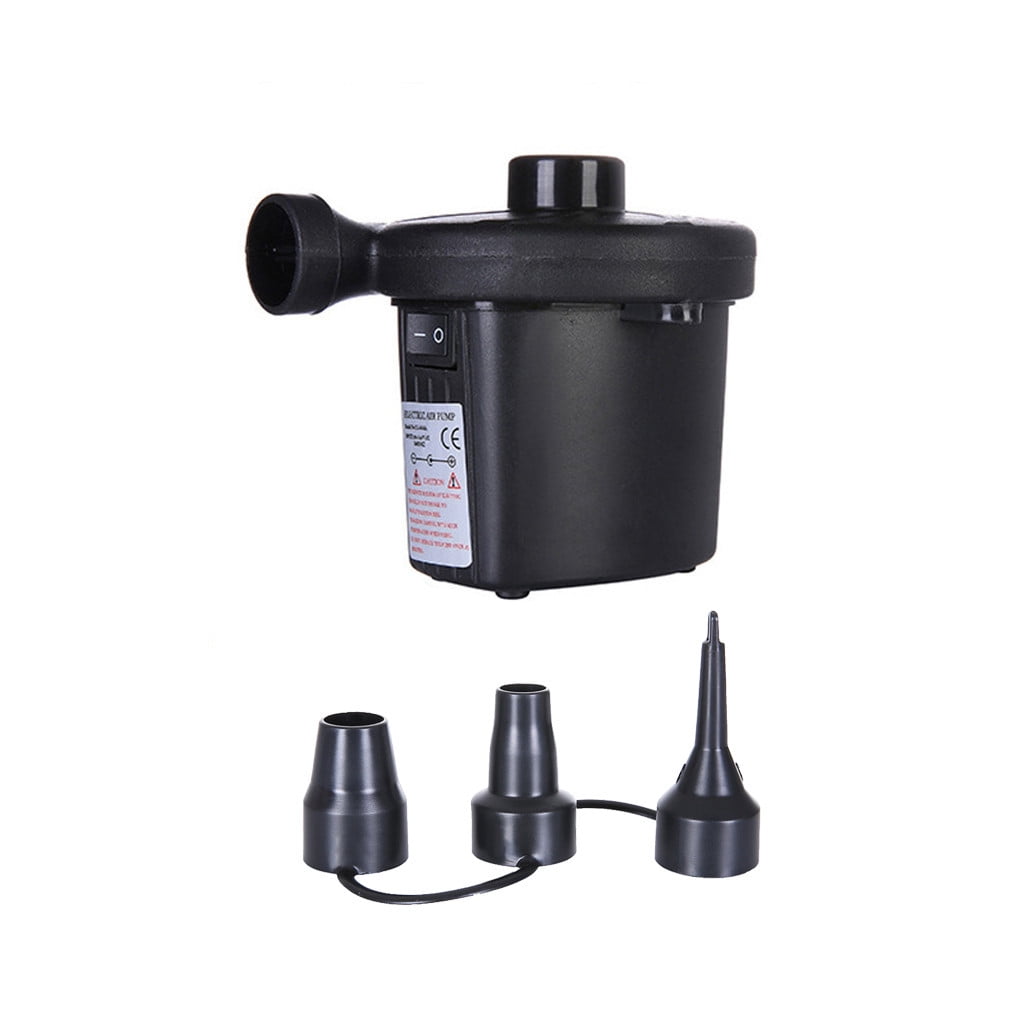 3-in-1 Plastic Nozzle Set for Air Pump,Pump Nozzle Head, Air Inflator Adaptor & Replacement Valves, 3 Sizes, Inflation Accessories for Air Beds & Pool Floats, Plastic Nozzle Kit(Black) Black