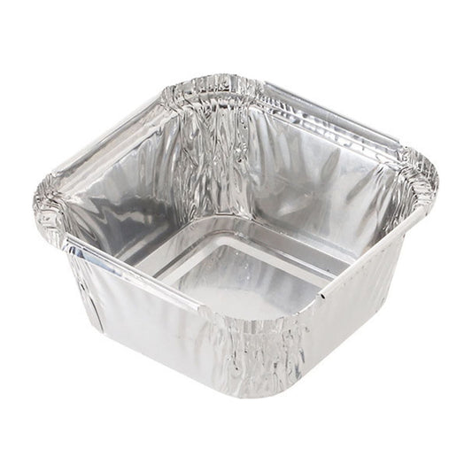 Aluminum Foil Pans 20pcs Disposable Baking Containers Heart Shape for Air Fryer Cupcake Muffins Oven Safe Non-Stick Small Round Foil Trays No Lids A