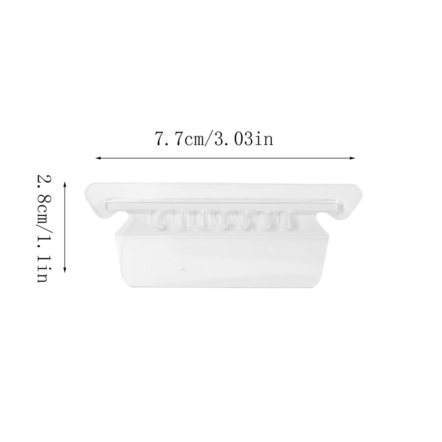 25 Pieces 3.5 Inch Clear Hanging Folder Tabs Hanging File Folder Tabs Clear Tabs for Hanging File Folders, Hanging File Folders with Tabs Office Hanging Files,Universal UNV43313 1/3 Cut Tab (Clear) Clear