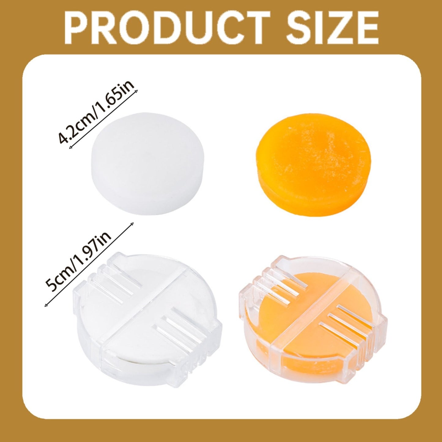 1PCS Beeswax Thread Conditioner, Handy Craft Sewing Tools,Thread Wax for Sewing with Plastic Box Thread Beeswax Thread Conditioner Wax for Sewing Quilting Reinforcing Thread,2 Colors(Yellow) Yellow