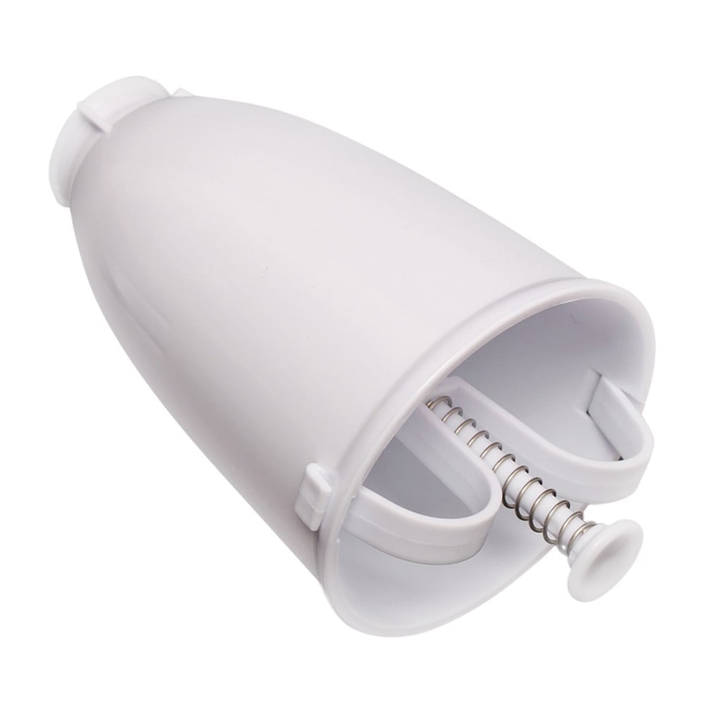 One hand Donut Maker, Manual Donut Maker, Plastic Doughnut Machine Mold, Biscuit Donut Maker, Donut-Depositor Made Waffle Dispenser Donut Kitchen Pastry Making Bake Ware Baking Tool, 3.54x.09' 3.54x.09" White