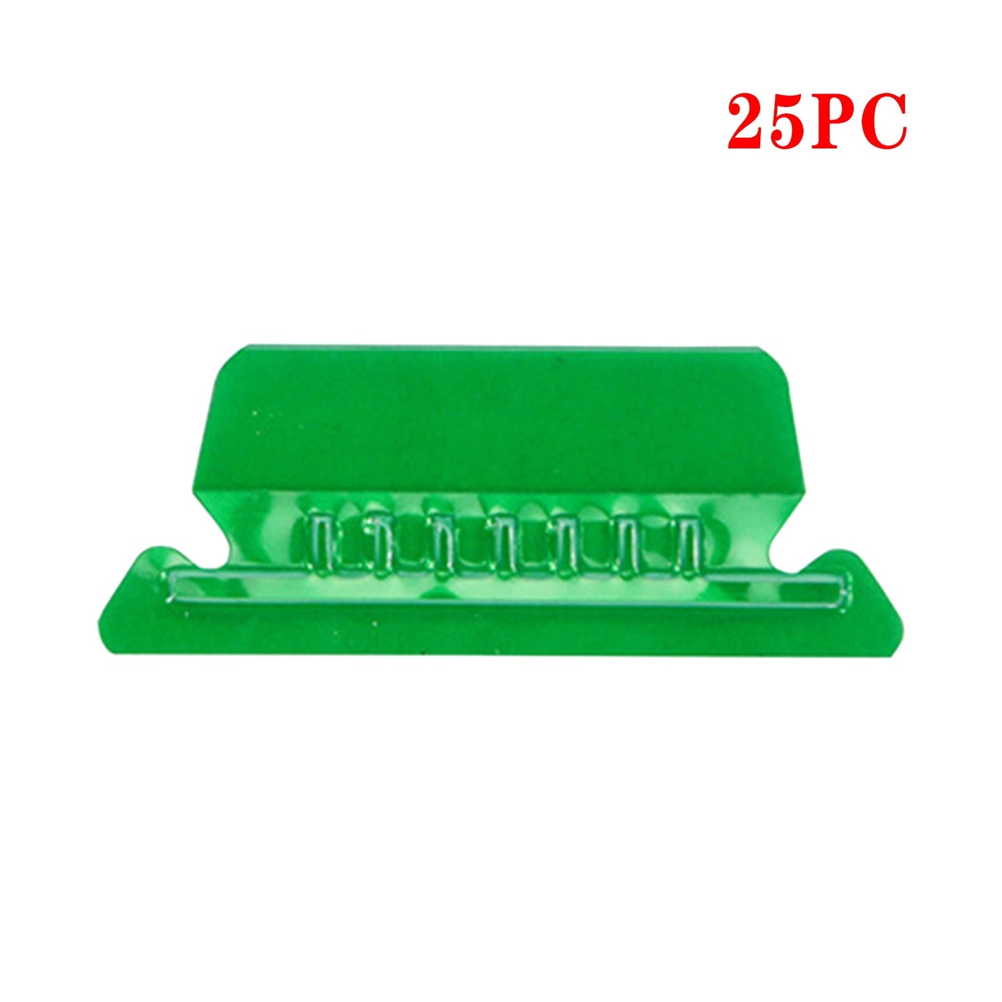 25Pieces 3 Inch Hanging File Folder Tabs and Inserts Large Clear Plastic Hanging Folder Tabs for Quick Identification,For Filing Cabinet Folders Labels Back to Supplies, 6 Colors (Yellow) Green