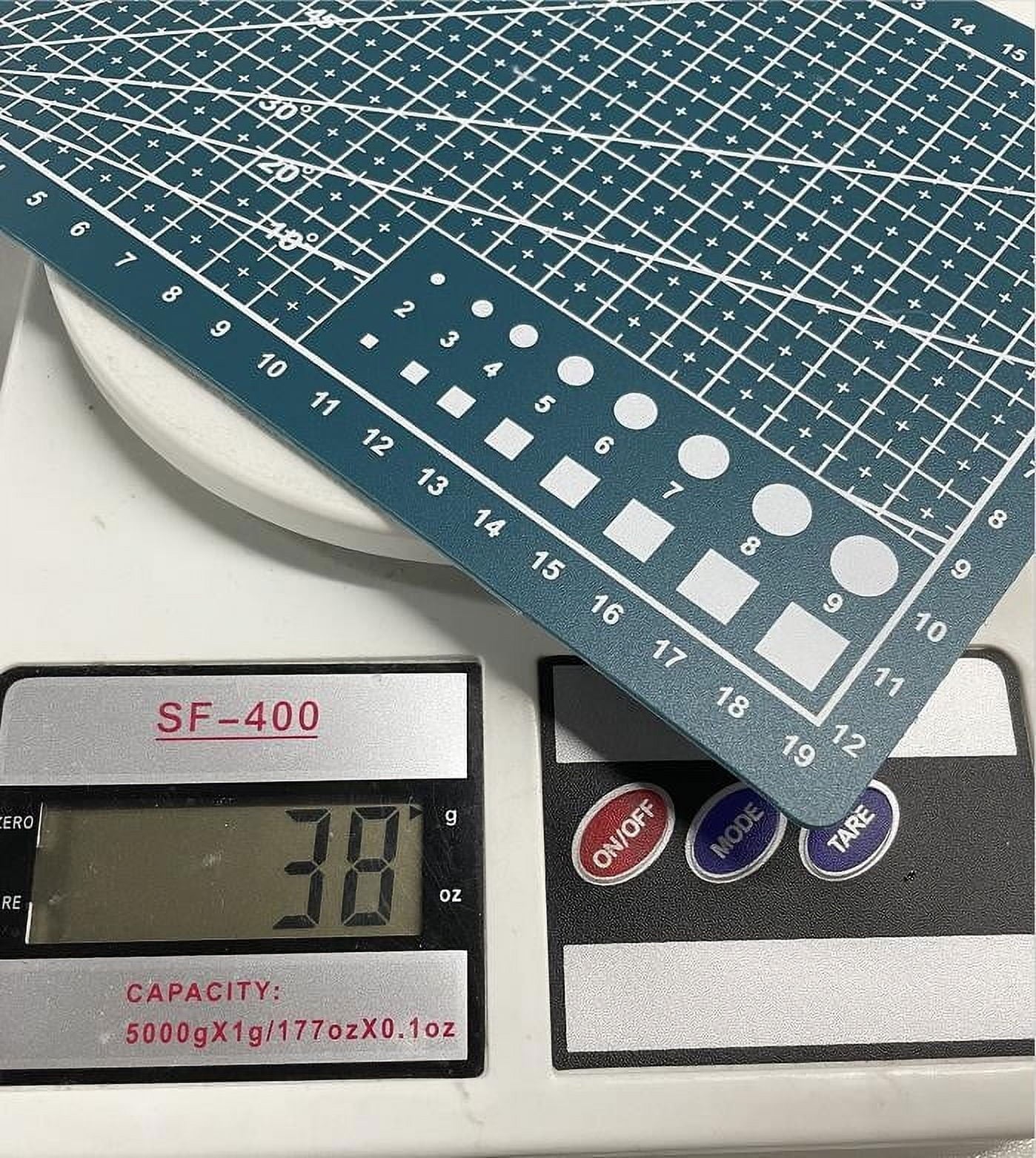 1 Pcs Self Healing Sewing Mat,21x14.5CM Rotary Cutting Mat Double Sided Craft Cutting Board for Sewing Crafts Hobby Fabric Precision Scrapbooking Project,Art Project,2 Colors(Blue) Blue(2pc)