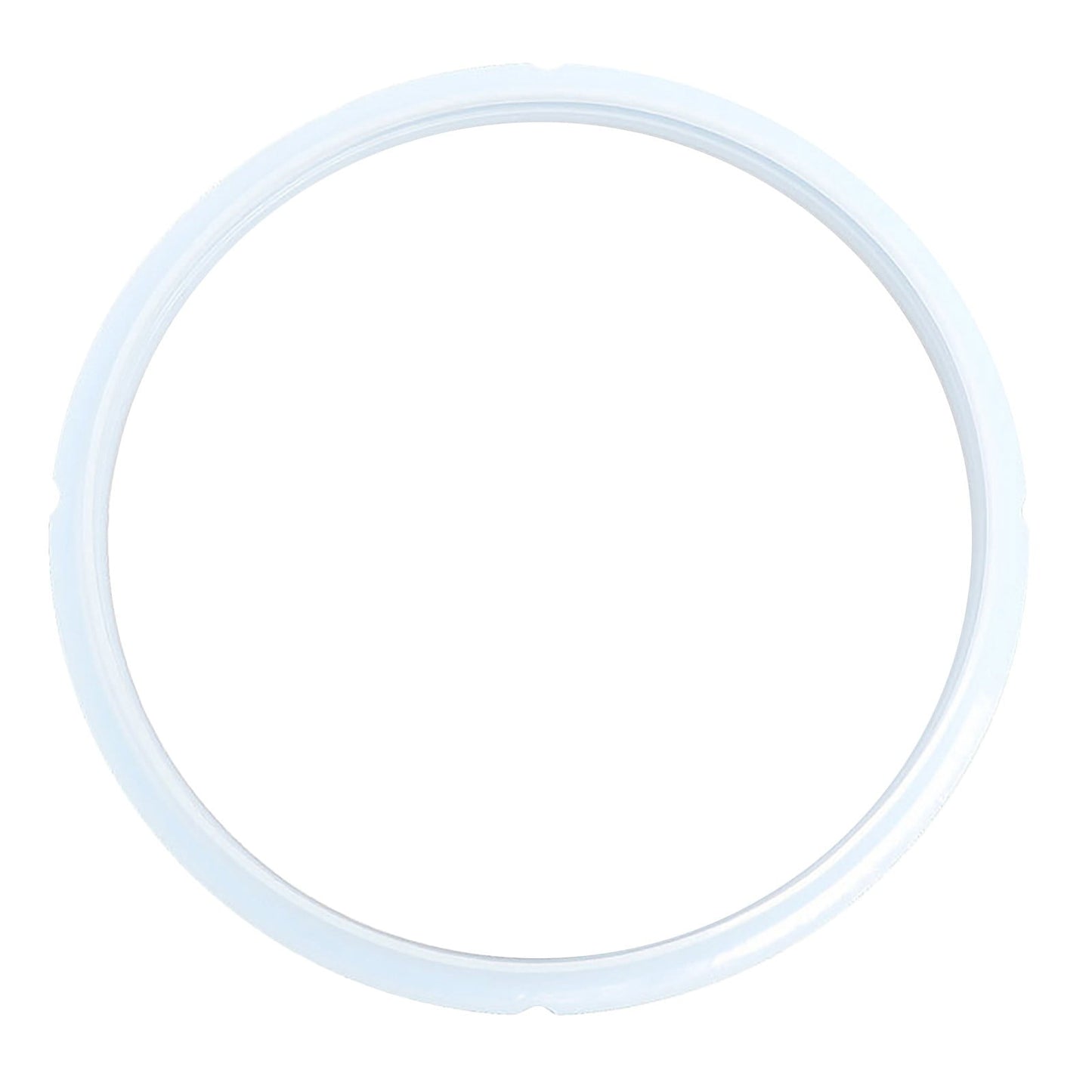 1 Pcs Sealing Ring,Food-grade Silicone Seal Rings Replacement,for Crock Pot 6 Quart Power Cooker,Replacement Silicone Gasket Seal Rings for Pressure Cooker Crock,For Most Models,White (White) White