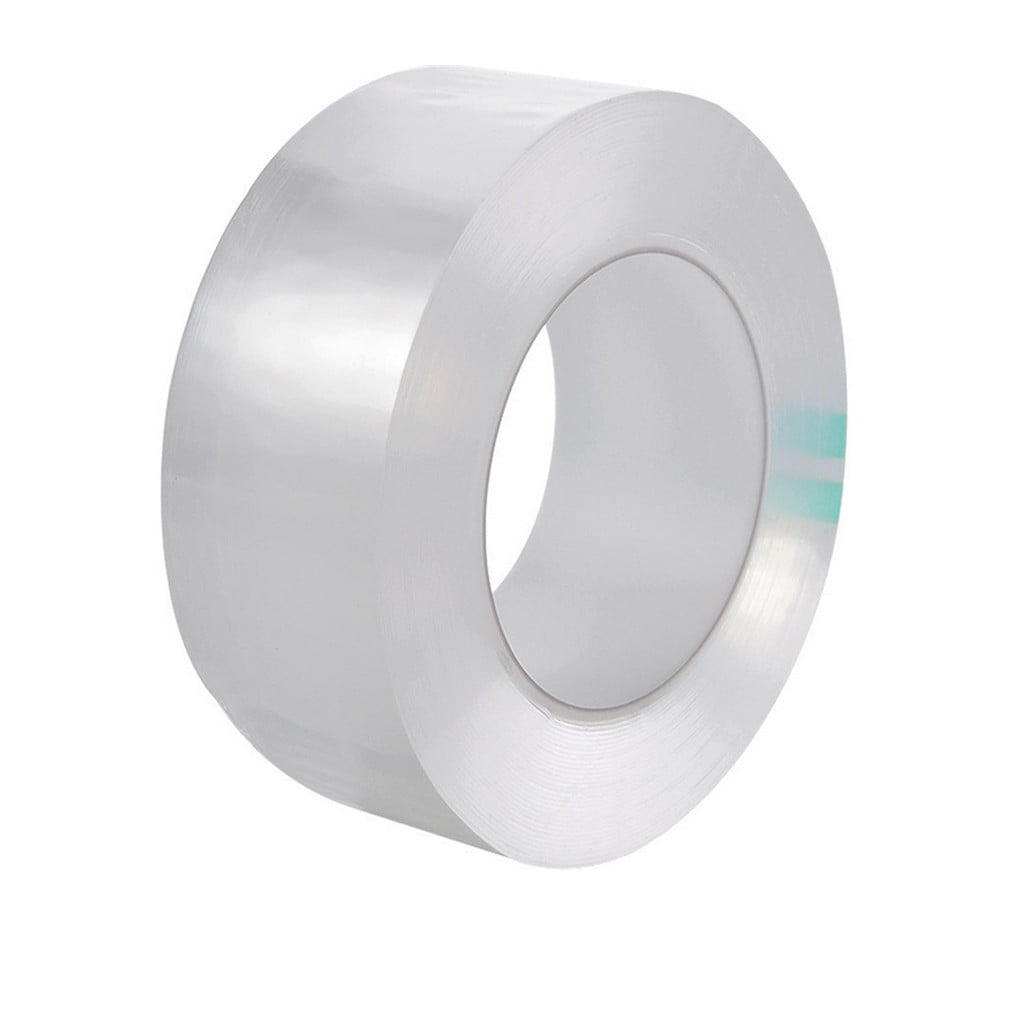 Clear Caulk Tape,Waterproof Self Adhesive Caulk Strip Bathtub Sealant Tape, Sealing Strip Oil Proof Bathroom Sealant for Kitchen Floor Wall Edge Protector,Transparent Acrylic Tape (5x300cm) 5x300cm