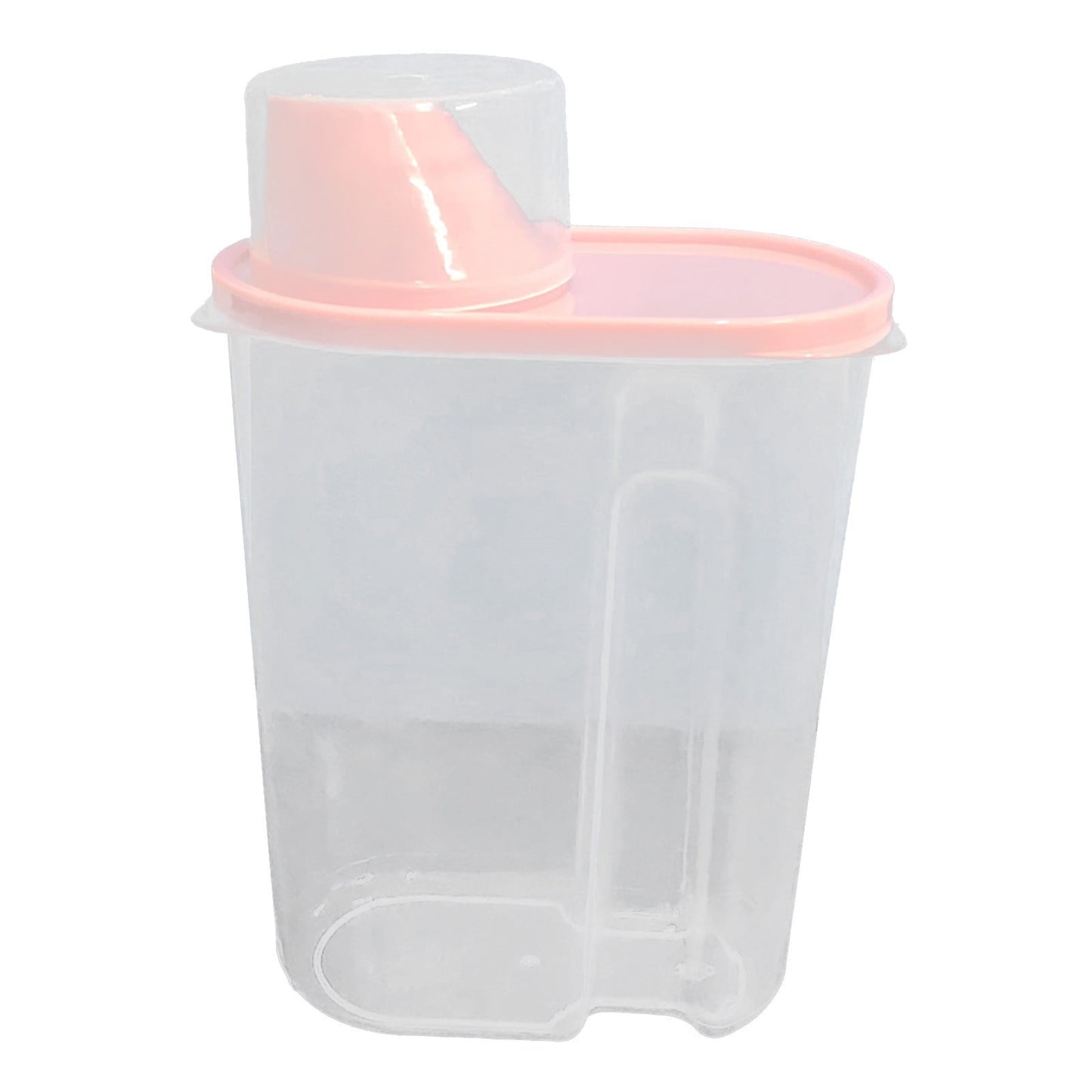 Airtight Storage Container with Lids, Plastic Pet Food Storage Container with Locking Lid,Pet Dog Cat Food Dispenser ,Clear Pet Dog Food Storage Bin Containers for Rice Grain(Green,4.72x7.68") Z3-Yellow