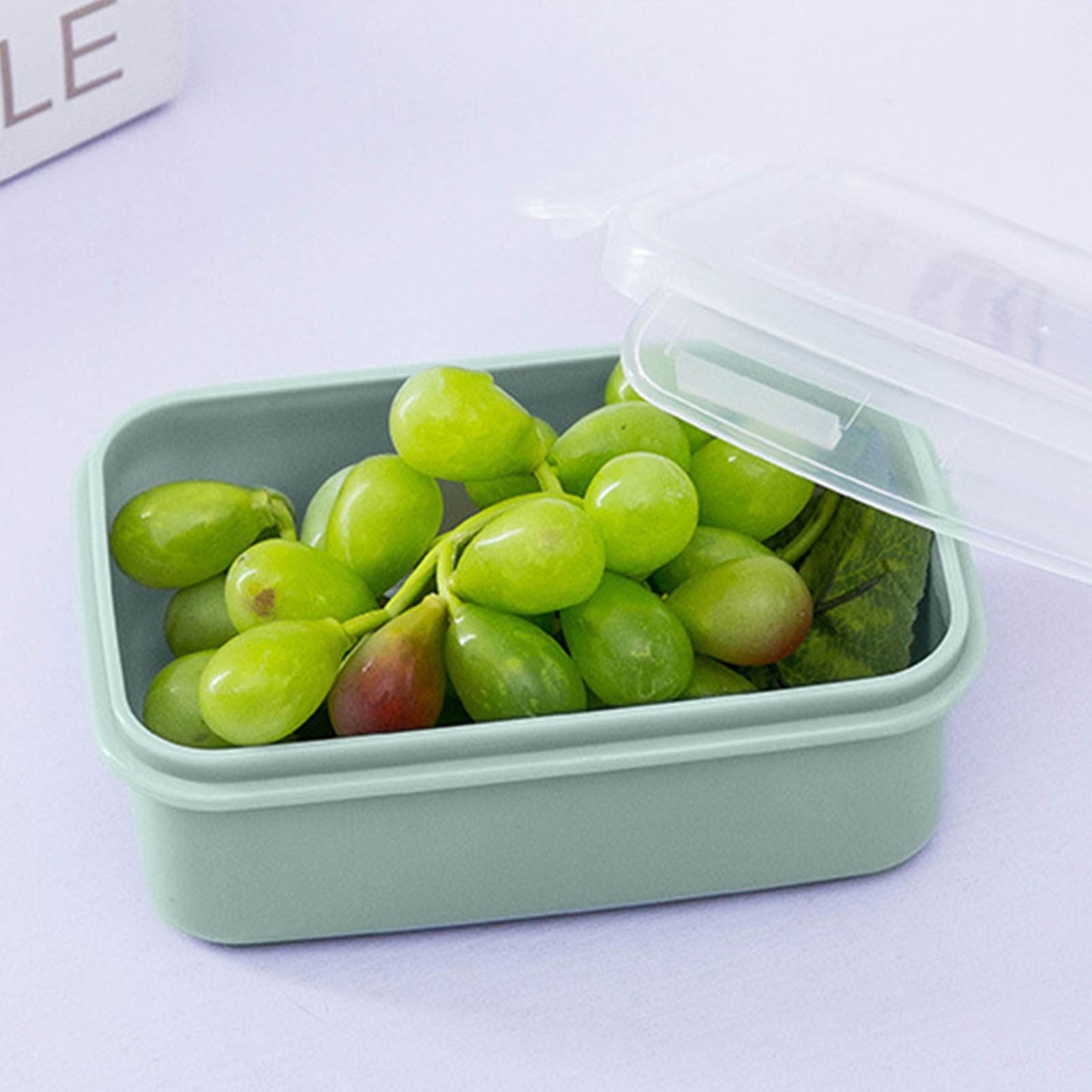 Plastic Meal Prep Containers with Lids, Food Storage Containers with Snap Locking Lids, Airtight Lunch Containers, Microwave, Oven, Freezer and Dishwasher (Blue/1 Pcs) 5.5x3.7 5.5" x 3.7" Blue