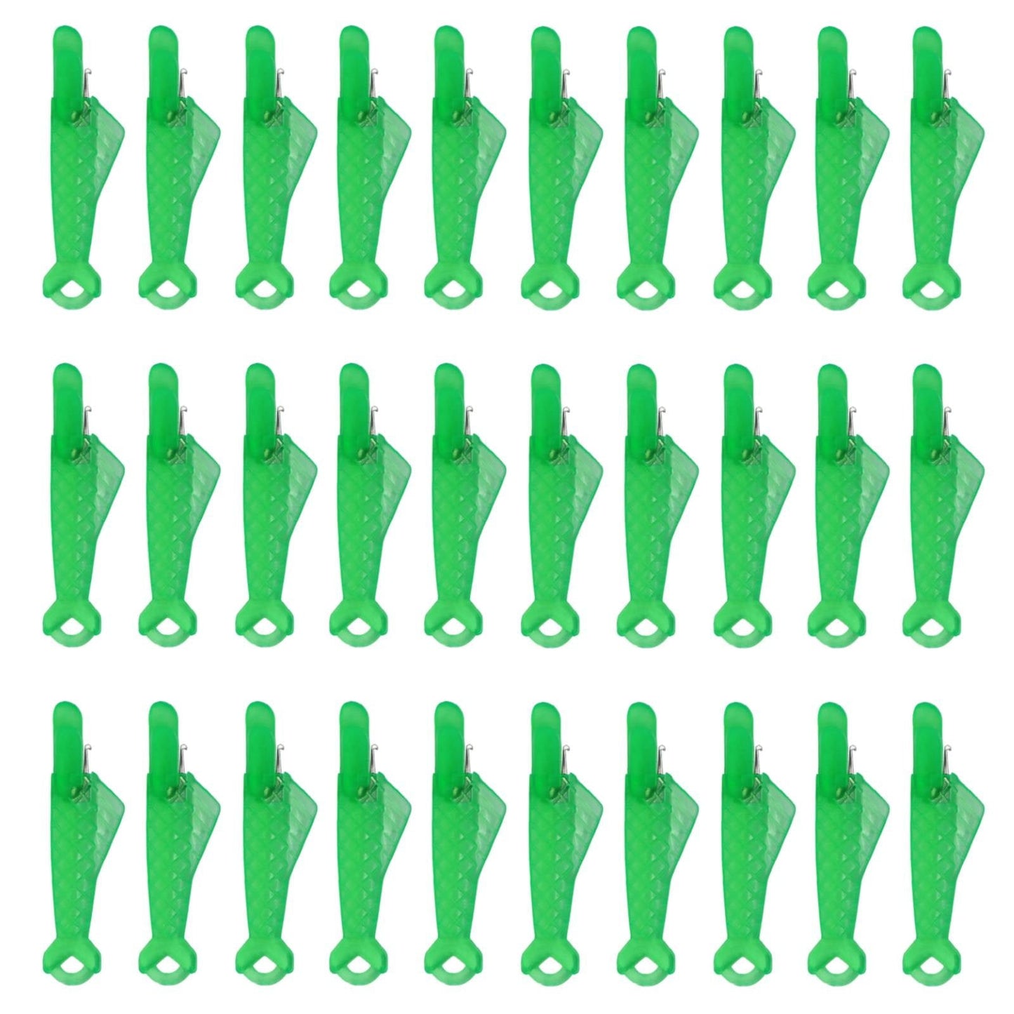Fish Mouth Sewing Machine Needle Threader Upgraded Automatic Sewing Needle Threader,Simple Needle Threader Tool,Quick Sewing Machine Cycle Simple Needle Threader Tool(5 pcs-HotPink) 30 pcs-Green