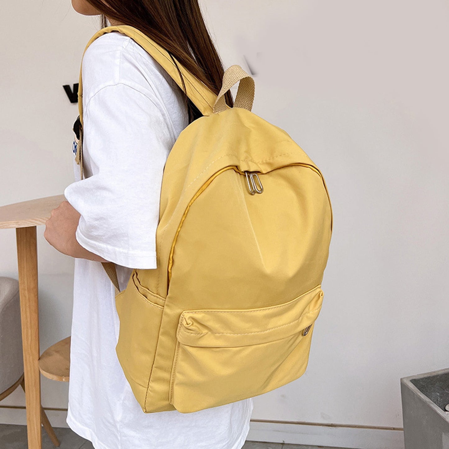1 Pcs Travel Backpack,Cute Custom BookBag with Detachable Bear,Travel Backapck for Women/Men Casual Laptop Bookbag,Large Capacity Backpack for Birthday Gift,Christmas Gift,8.6x11 in(Green) Z2-Yellow