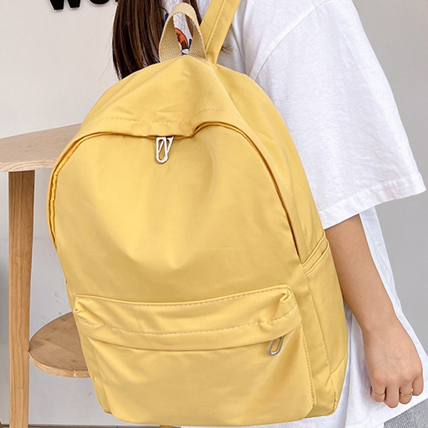 1 Pcs Travel Backpack,Cute Custom BookBag with Detachable Bear,Travel Backapck for Women/Men Casual Laptop Bookbag,Large Capacity Backpack for Birthday Gift,Christmas Gift,8.6x11 in(Green) Z2-Yellow